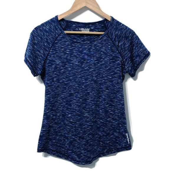 HEAD | Blue + White Athletic T-Shirt | Size XS - Picture 1 of 13